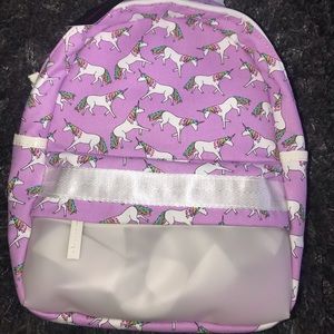 NWT Mini Purple Unicorn Juniors Backpack Handbag